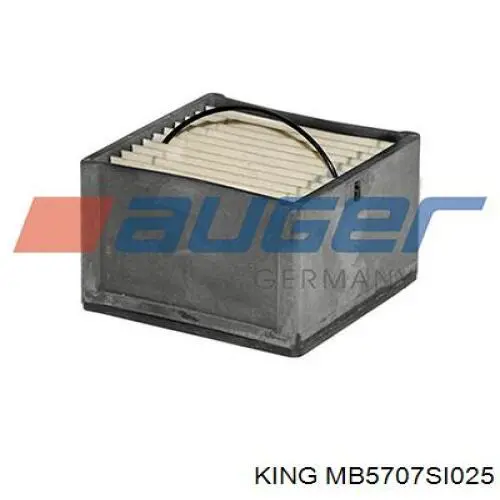 Folhas inseridas principais de cambota, kit, 1ª reparação ( + 0,25) MB5707SI025 King