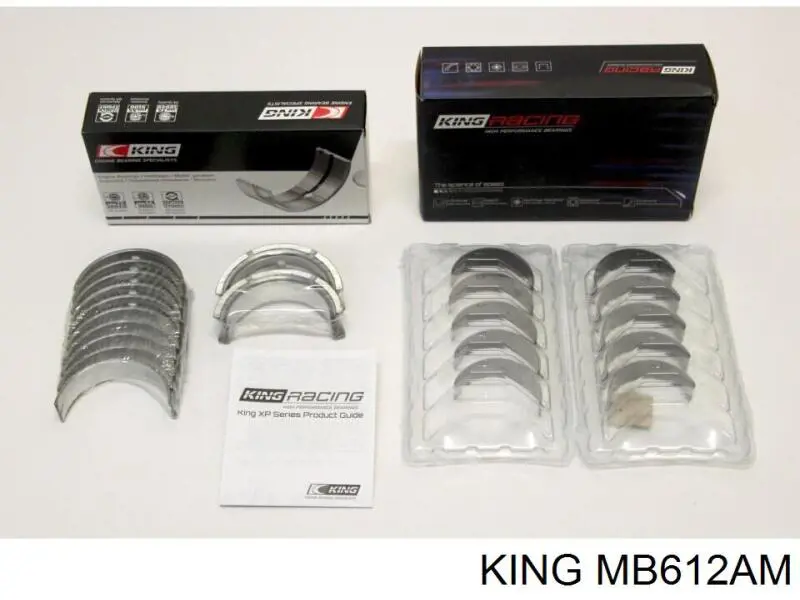 MB612AM King Folhas inseridas principais de cambota, kit, padrão (STD)