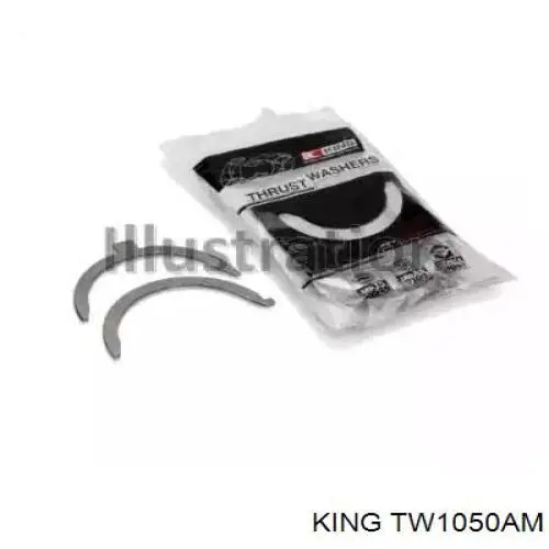 Semianel de suporte (de carreira) de cambota, STD, kit King TW1050AM preço, a partir de 7,31 USD