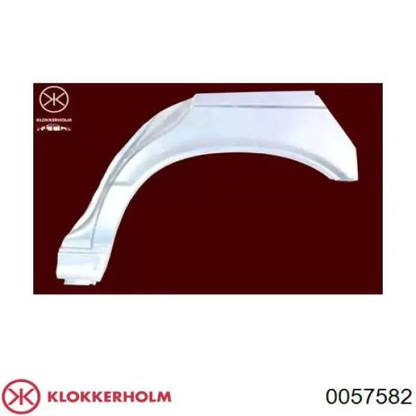 Parte de reparação de arco do pára-lama traseiro direito Klokkerholm 0057582 preço, a partir de 39,09 USD