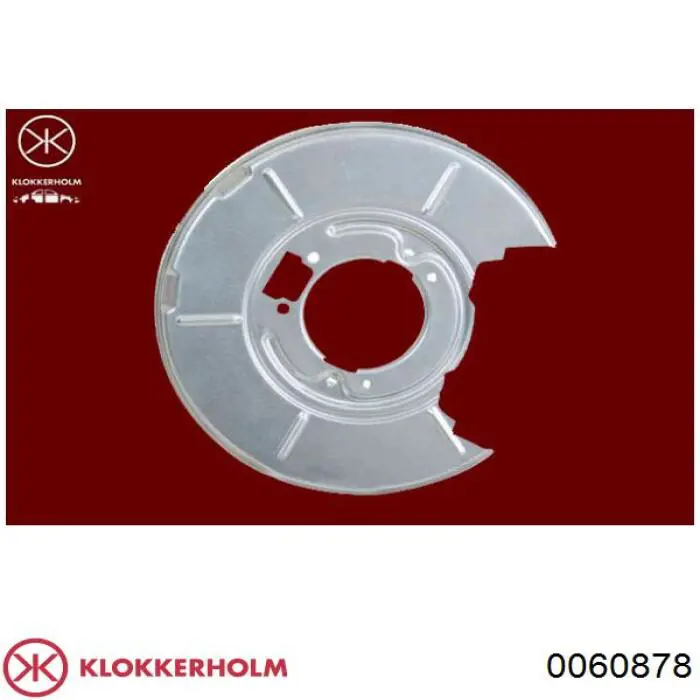 Proteção direita do freio de disco traseiro Klokkerholm 0060878 preço, a partir de 14,62 USD