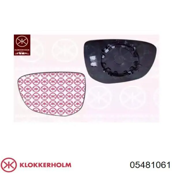 Compre 1609065480 Peugeot/Citroen Elemento espelhado do espelho de retrovisão esquerdo