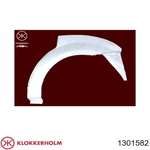 Parte de reparação de arco do pára-lama traseiro direito Klokkerholm 1301582 preço, a partir de 78,34 USD