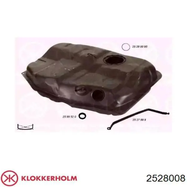 Tanque de combustível Ford Escort IV GAF, AWF, ABFT