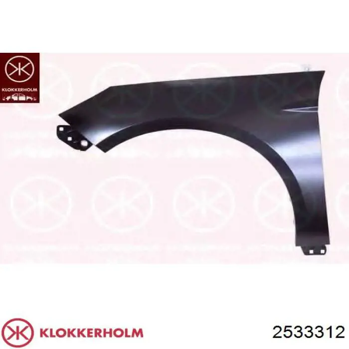 Compre 2533312 Klokkerholm Pára-lama dianteiro direito