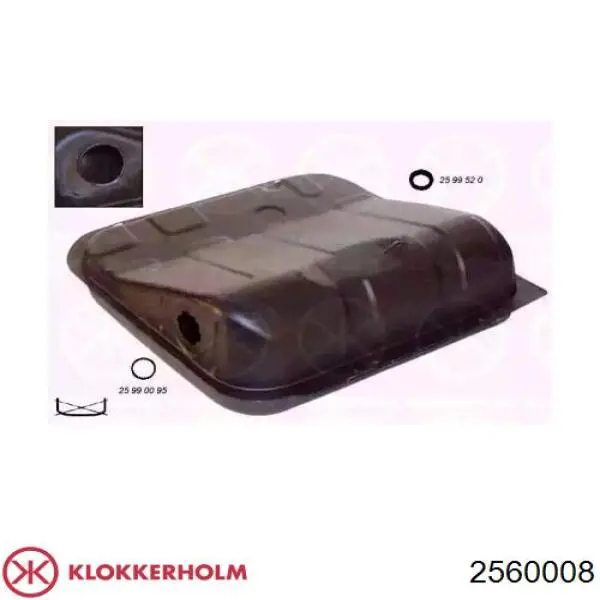 Tanque de combustível para Ford Fiesta Mk1 GBFT
