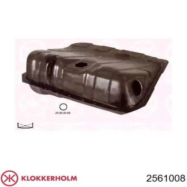 Tanque de combustível para Ford Fiesta Mk2 FBD