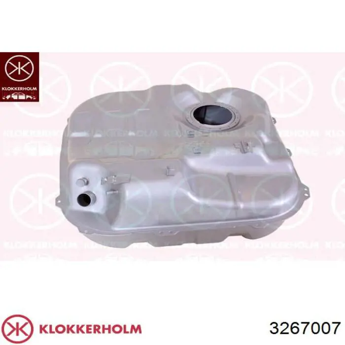 3267007 Klokkerholm Tanque de combustível