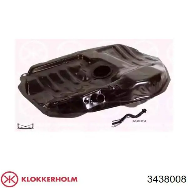 Tanque de combustível Mazda GJ8342110A preço, a partir de 1527,43 USD