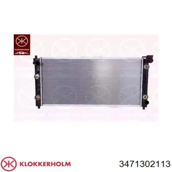 Radiador de esfriamento de motor 4507085 Polcar