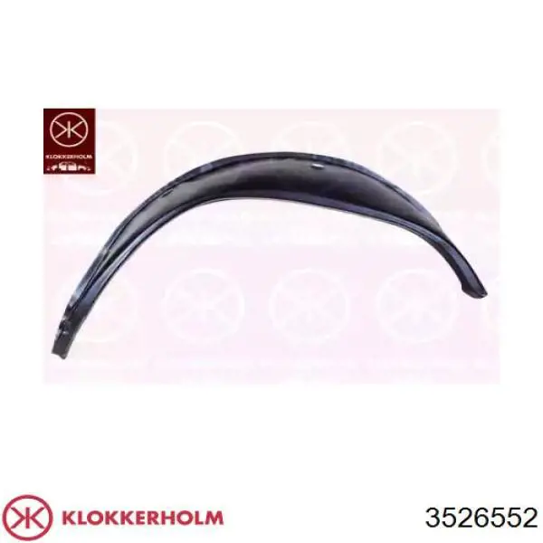 Arco do pára-lama traseiro direito Klokkerholm 3526552 preço, a partir de 44,98 USD