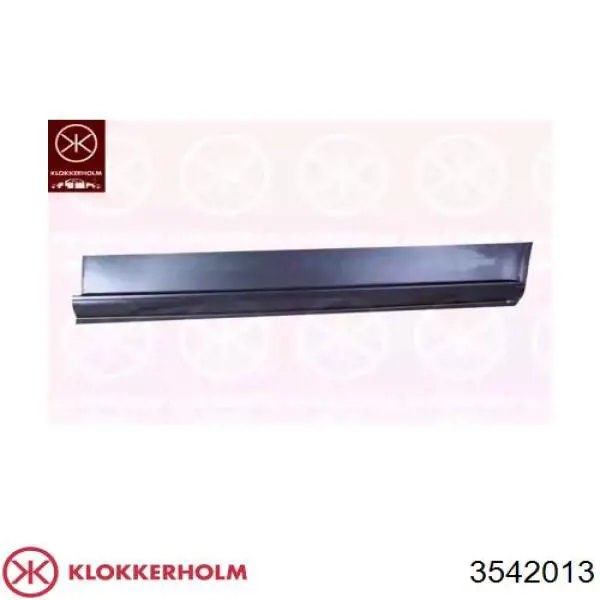 3542013 Klokkerholm Painel lateral esquerdo de carroçaria
