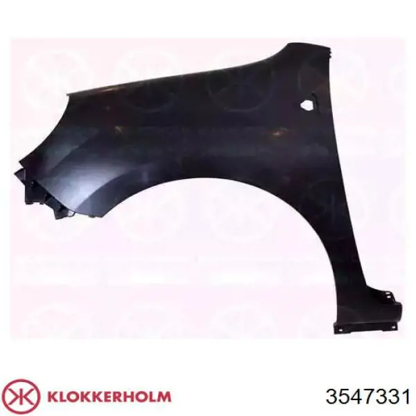 Parte de reparação do pára-lama dianteiro esquerdo Klokkerholm 3547331 preço, a partir de 53,82 USD