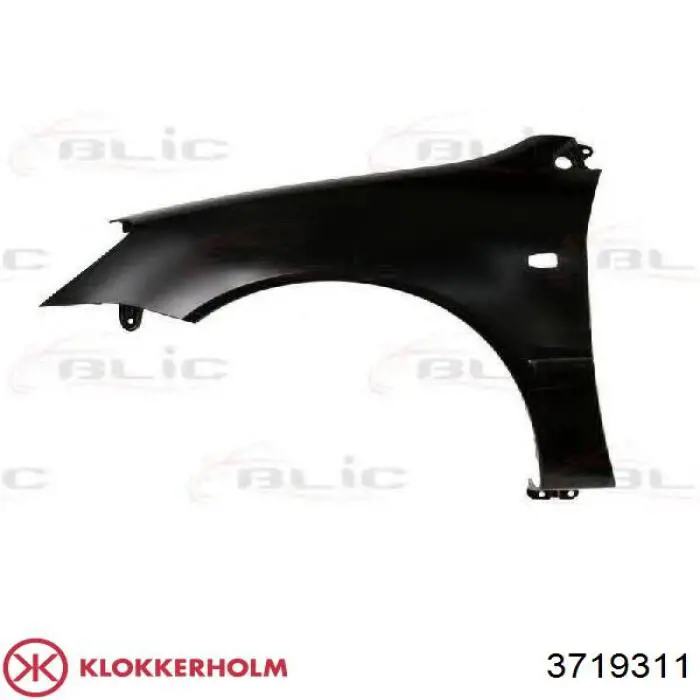 Pára-lama dianteiro esquerdo Klokkerholm 3719311 preço, a partir de 77,10 USD