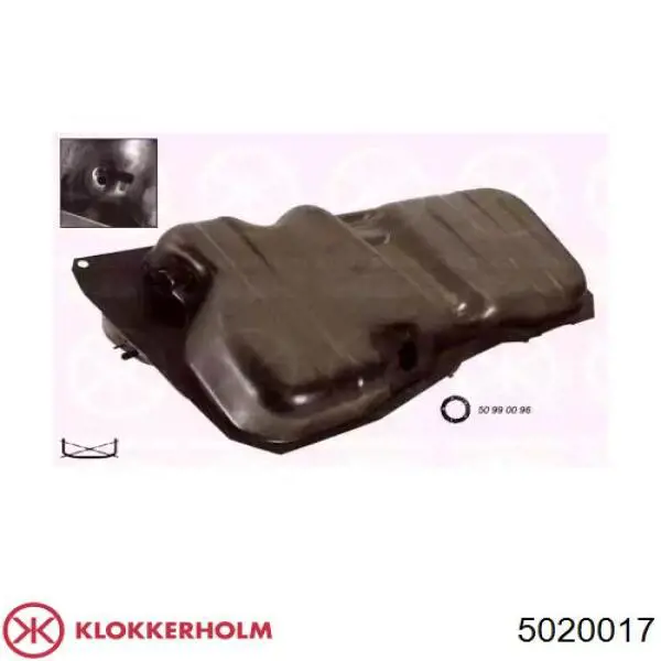Tanque de combustível Opel Corsa A S83