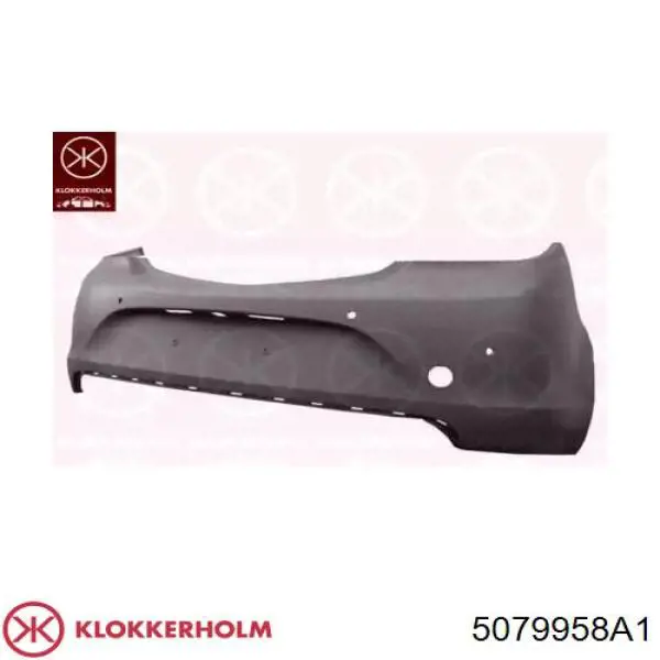 1404650 Opel Pára-choque traseiro