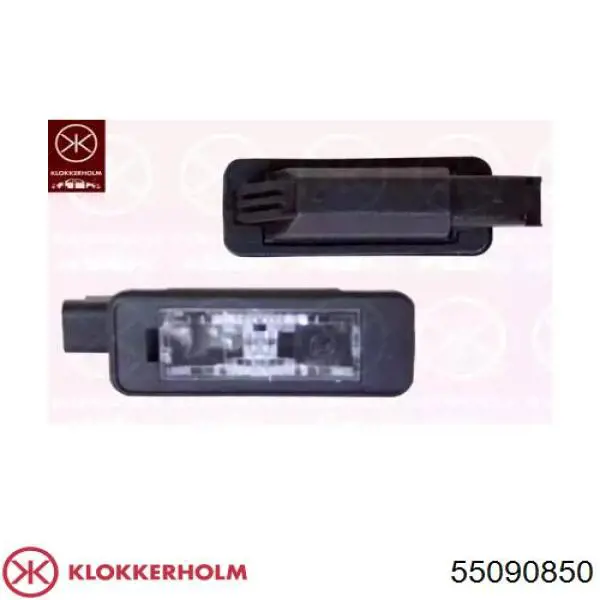 Lanterna da luz de fundo de matrícula traseira 03824900 Depo/Loro/Abakus