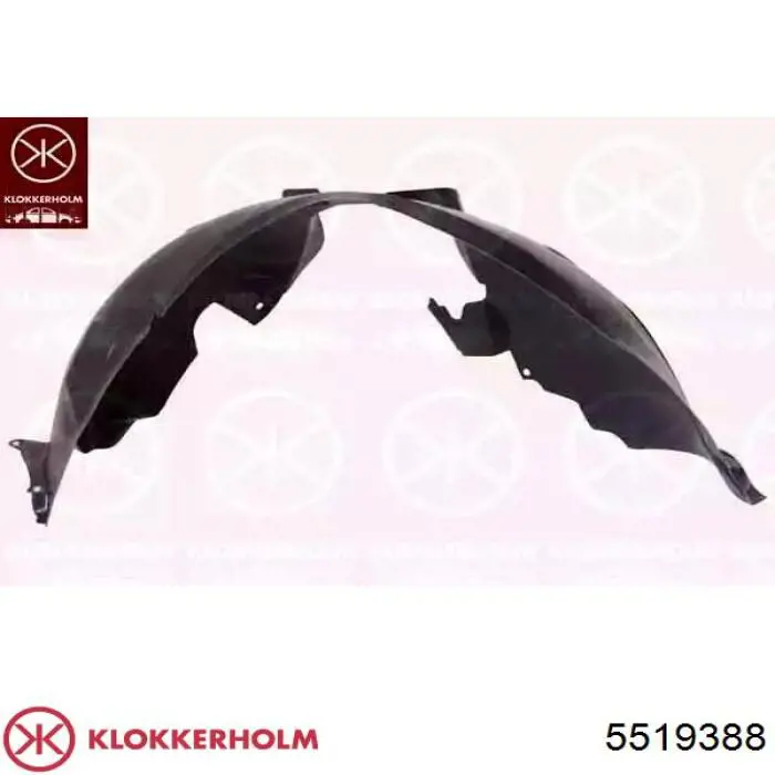 Compre 5519388 Klokkerholm Guarda-barras direito do pára-lama dianteiro