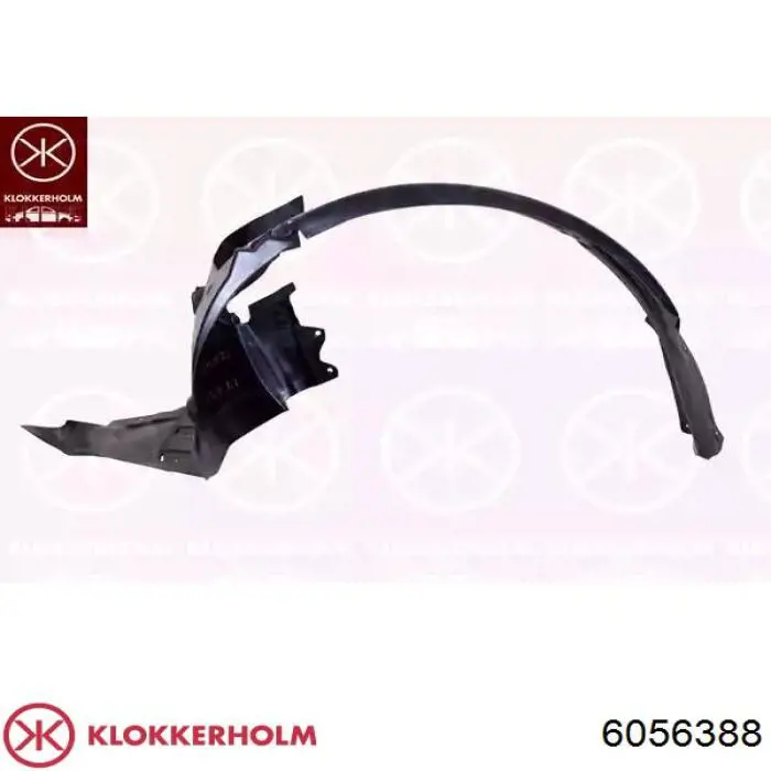 Guarda-barras direito do pára-lama dianteiro Klokkerholm 6056388 preço, a partir de 32,06 USD