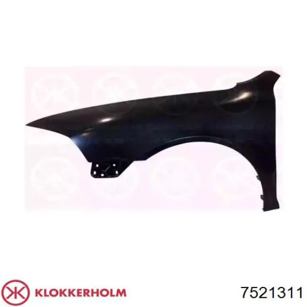 Pára-lama dianteiro esquerdo Klokkerholm 7521311 preço, a partir de 97,53 USD