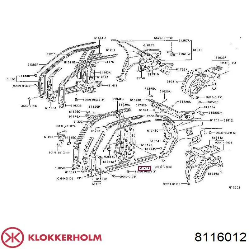 8116012 Klokkerholm Acesso externo direito