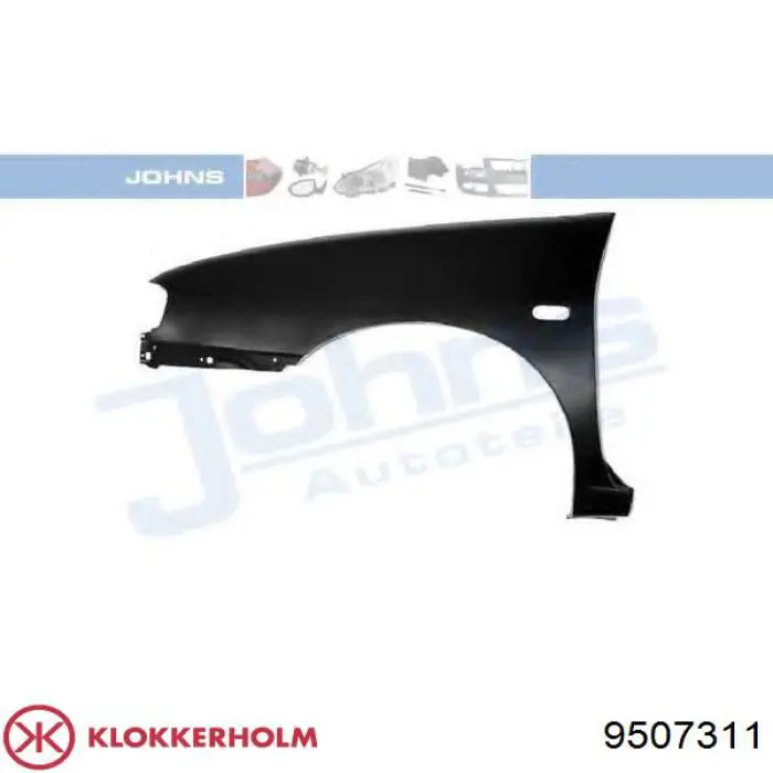 Compre 9507311 Klokkerholm Pára-lama dianteiro esquerdo