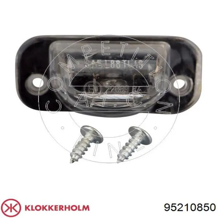 Compre 95210850 Klokkerholm Lanterna da luz de fundo de matrícula traseira