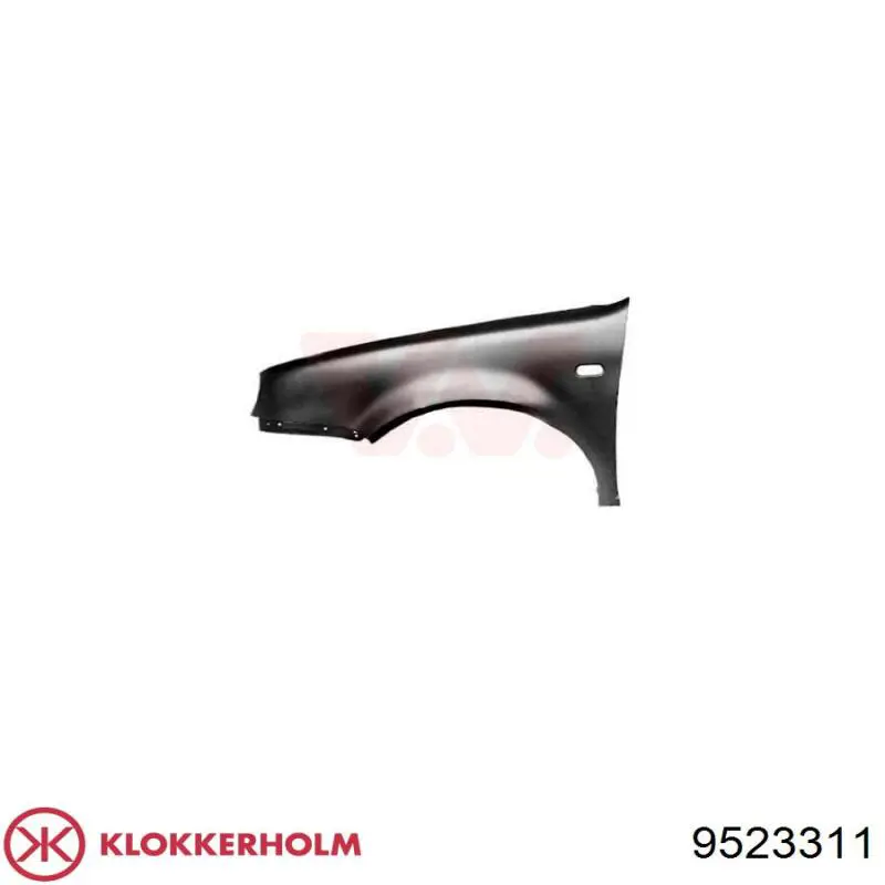 Compre 9523311 Klokkerholm Pára-lama dianteiro esquerdo