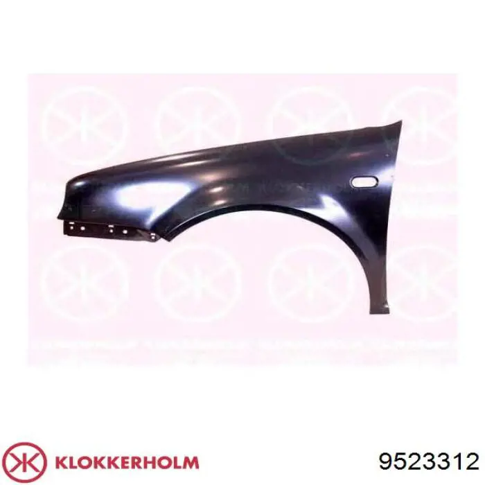 Compre 9523312 Klokkerholm Pára-lama dianteiro direito