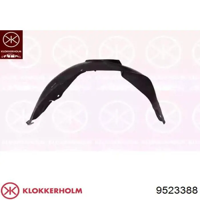 Compre 9523388 Klokkerholm Guarda-barras direito do pára-lama dianteiro