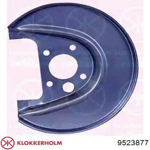 Proteção esquerda do freio de disco traseiro Klokkerholm 9523877 preço, a partir de 16,31 USD