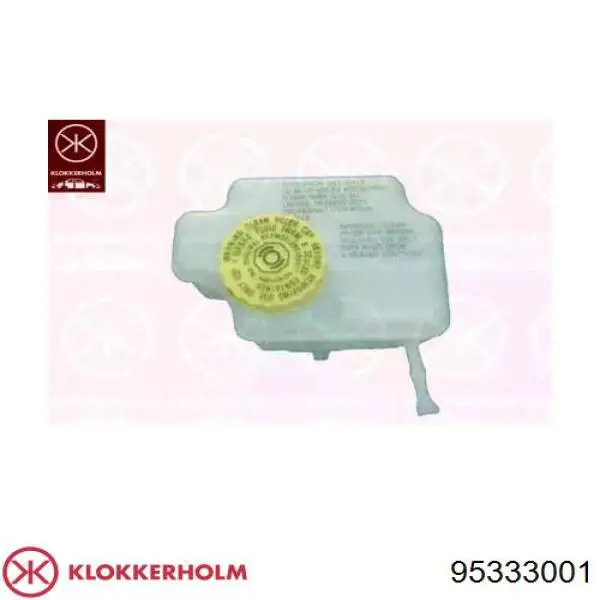 Tanque de cilindro mestre do freio (de fluido de freio) Klokkerholm 95333001 preço, a partir de 29,58 USD
