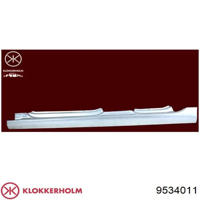 9534011 Klokkerholm Painel lateral esquerdo de carroçaria
