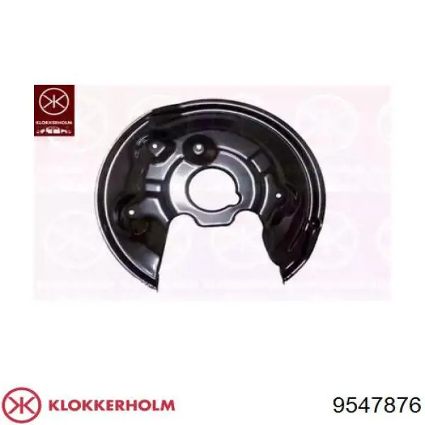 68484360AA Chrysler Proteção direita do freio de disco traseiro