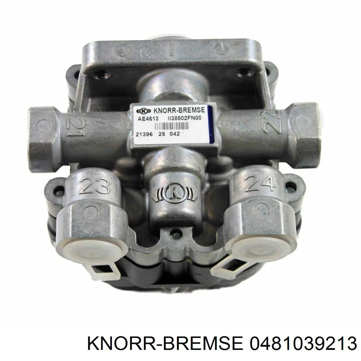 Regulador de pressão dos freios (regulador das forças de frenagem) 0481039213 Knorr-bremse