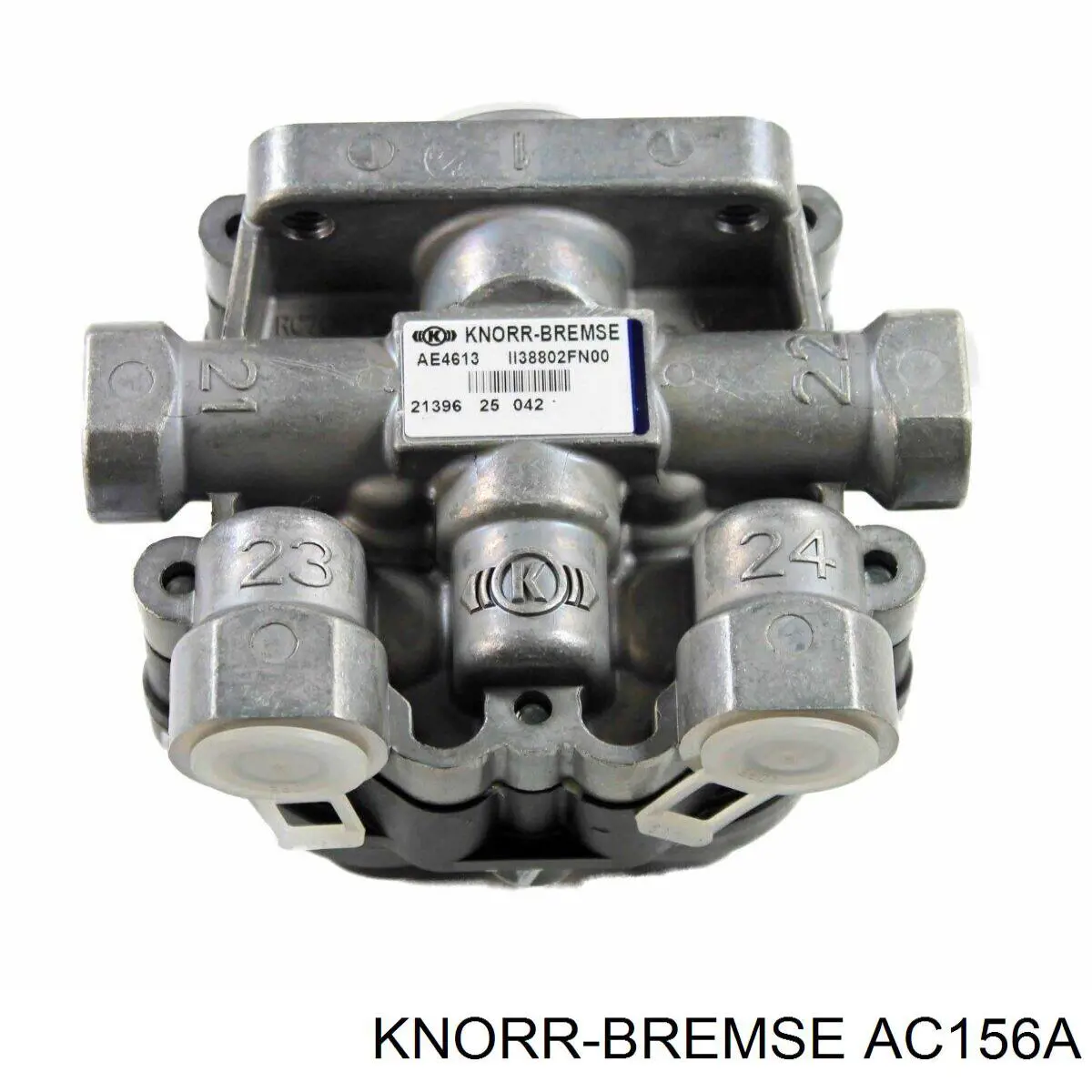 Válvula de limitação de pressão do sistema pneumático AC156A Knorr-bremse