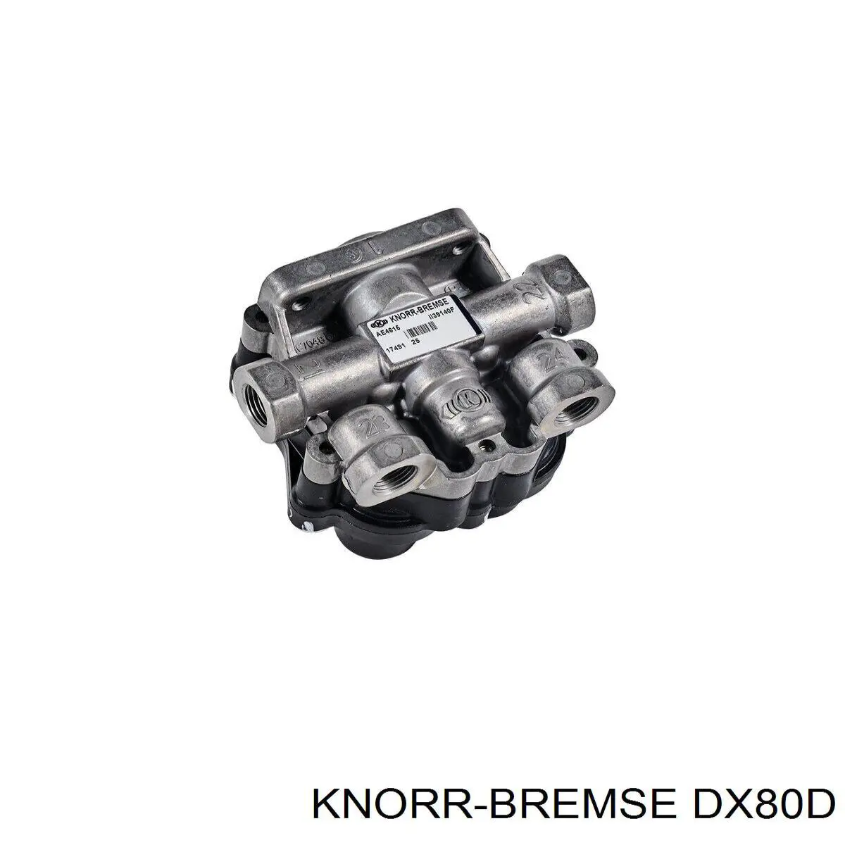 DX80D Knorr-bremse Válvula do freio de pie (TRUCK)