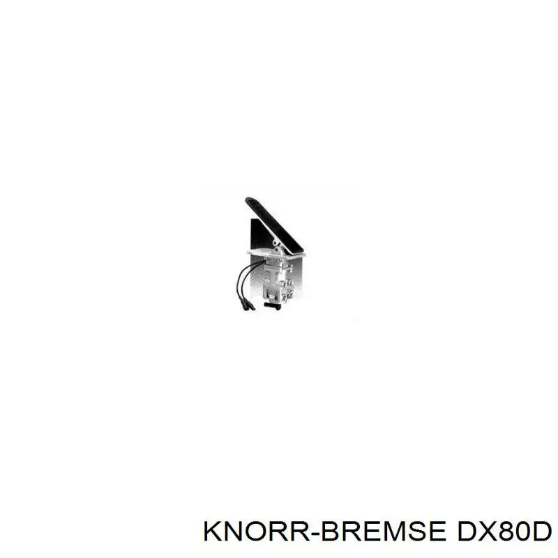 Válvula do freio de pie (TRUCK) Knorr-bremse DX80D preço, a partir de 707,94 USD