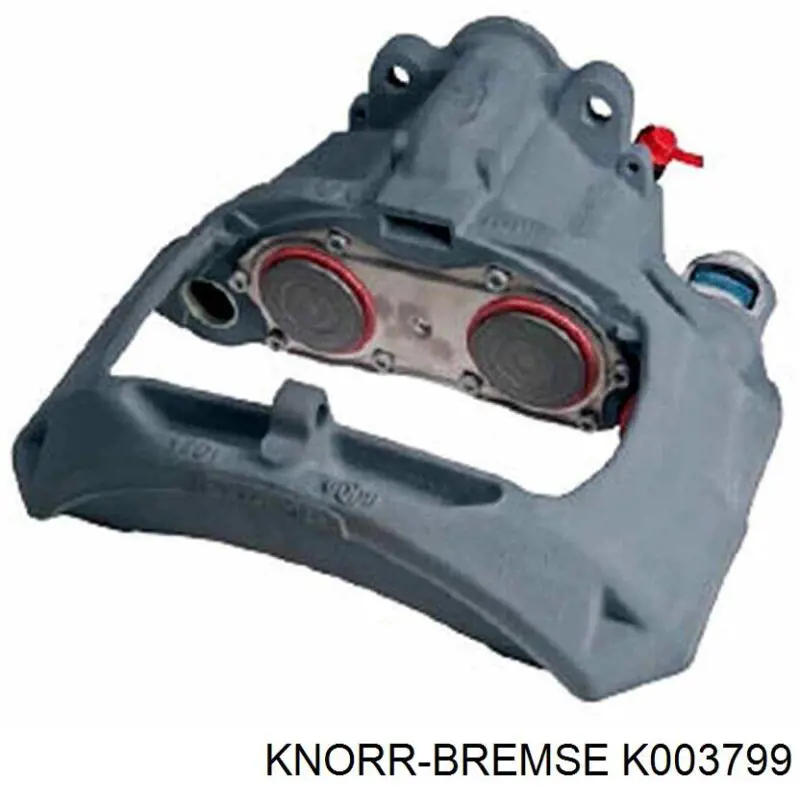 Suporte do freio dianteiro direito K003799 Knorr-bremse