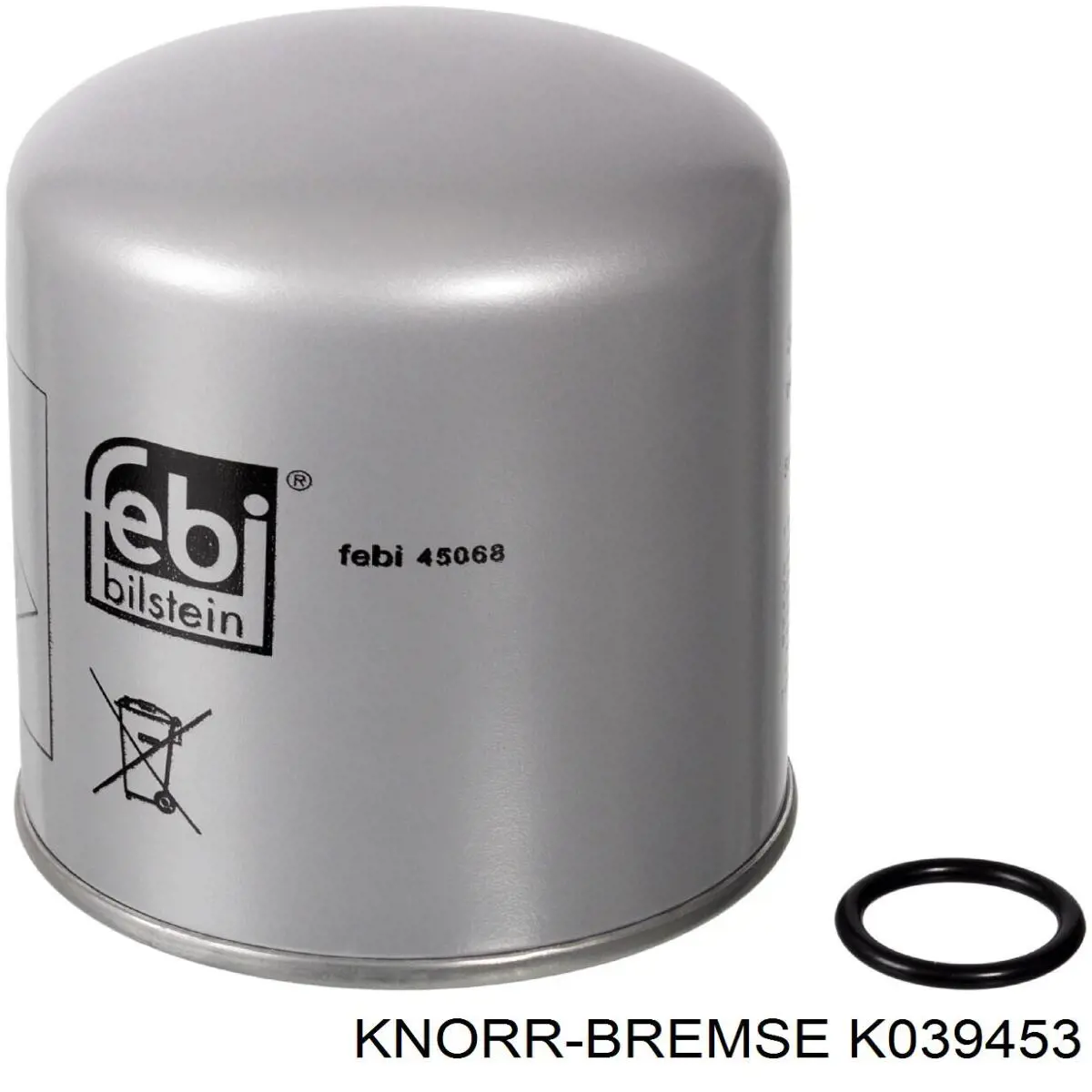 Compre K039453 Knorr-bremse Filtro de secador de ar (separador de umidade e óleo) (TRUCK)