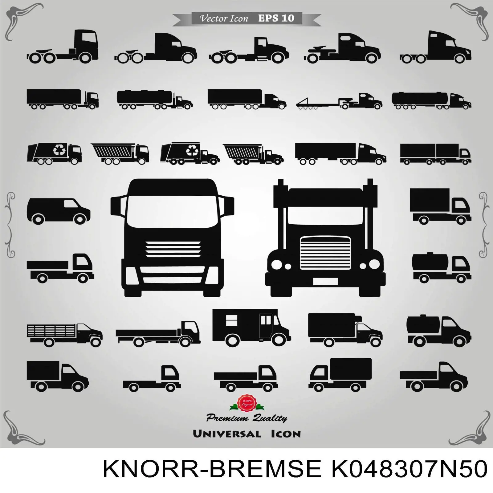 Válvula de limitação de pressão do sistema pneumático AE4560 Knorr-bremse