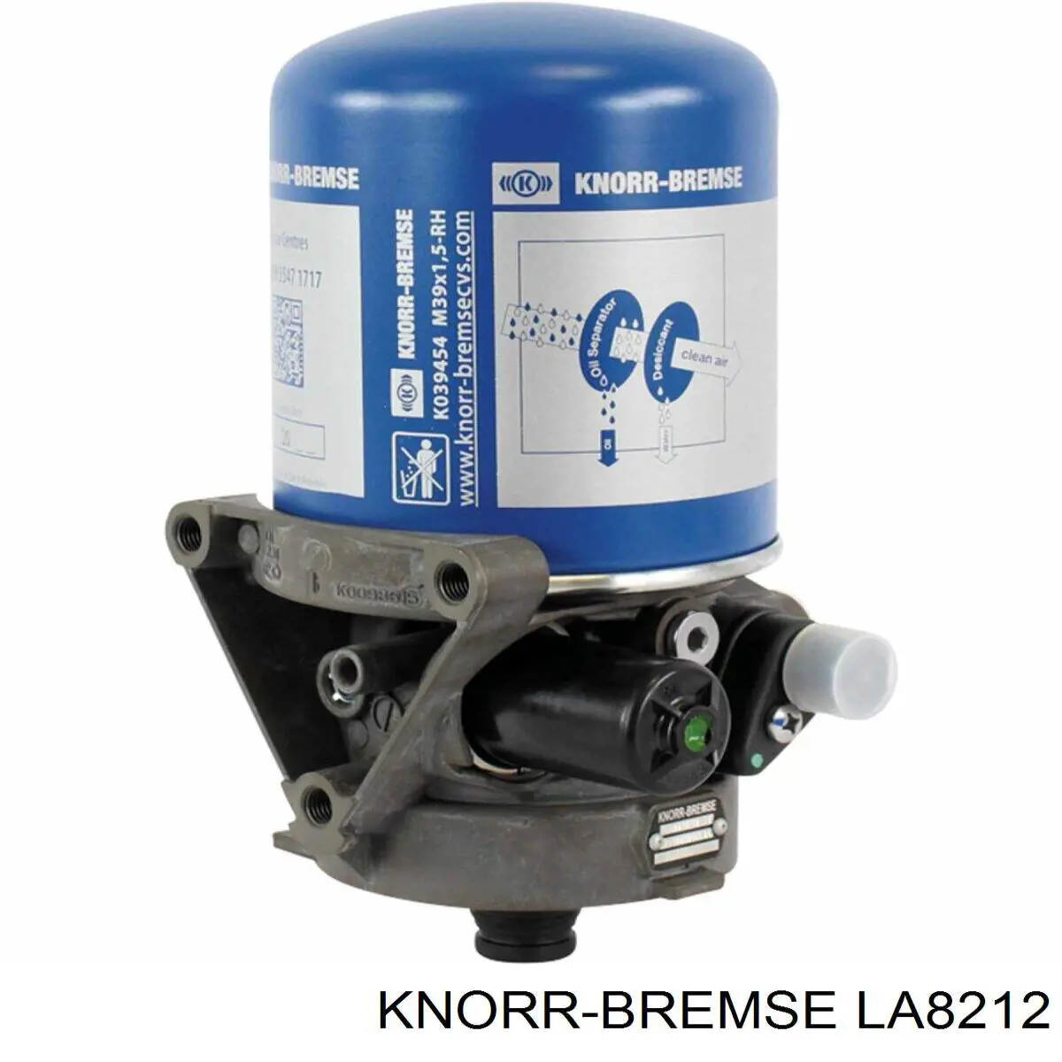 Secador de ar do sistema pneumático LA8212 Knorr-bremse