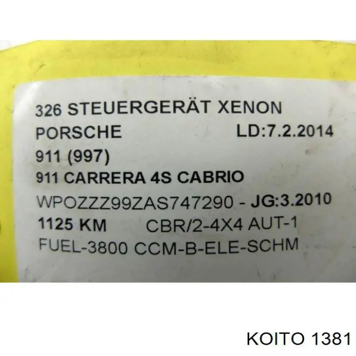 Lâmpada Koito 1381 preço, a partir de 5,27 USD