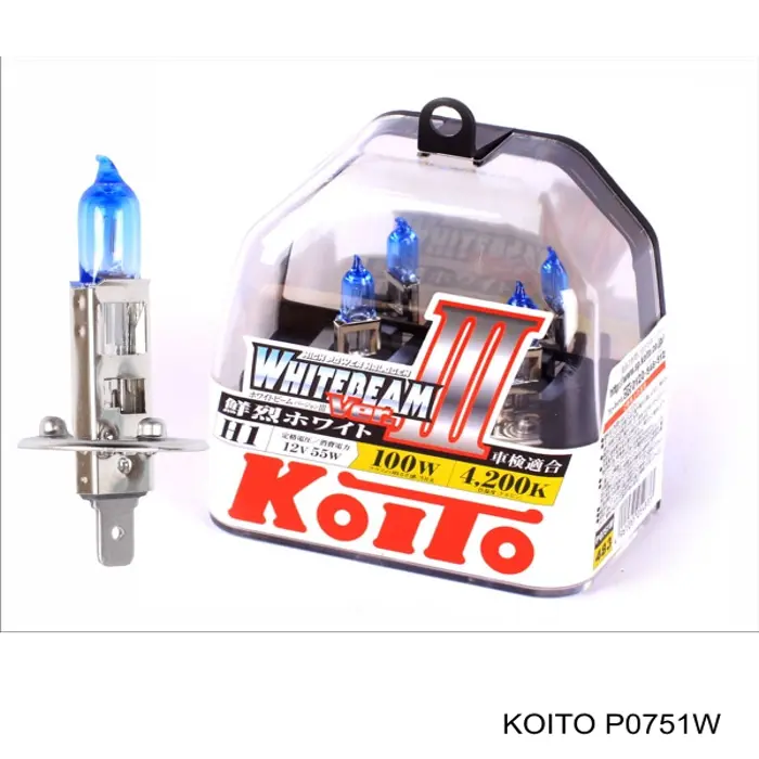 P0751W Koito Lâmpada halógena