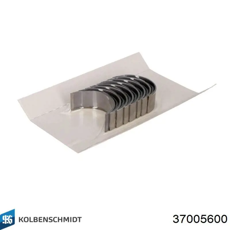 Folhas inseridas de cambota de biela, kit, padrão (STD) 37005600 Kolbenschmidt