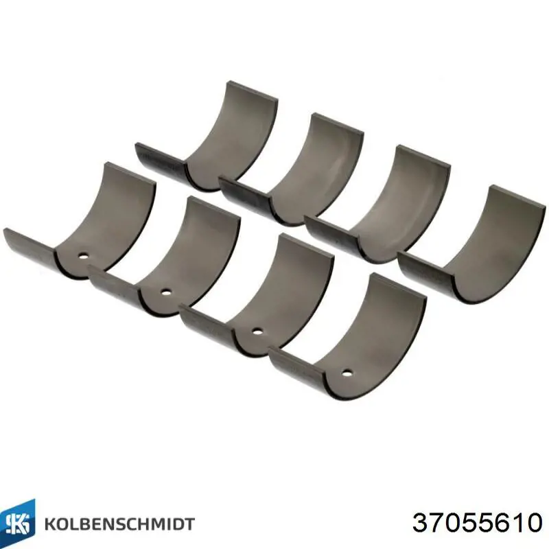 Folhas inseridas de cambota de biela, kit, 1ª reparação ( + 0,25) Kolbenschmidt 37055610 preço, a partir de 29,37 USD