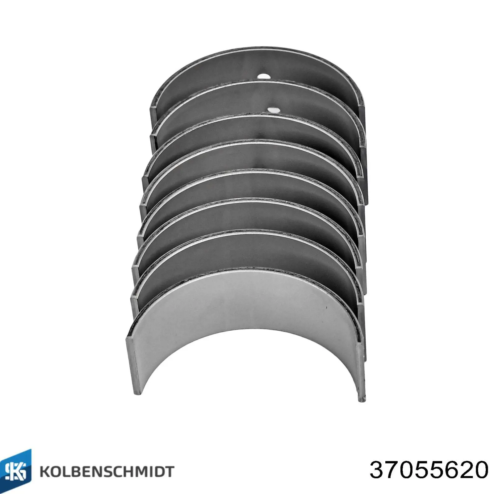 37055620 Kolbenschmidt Folhas inseridas de cambota de biela, kit, 2ª reparação ( + 0,50)