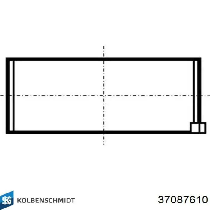 Folhas inseridas de cambota de biela, kit, 1ª reparação ( + 0,25) Kolbenschmidt 37087610 preço, a partir de 13,78 USD