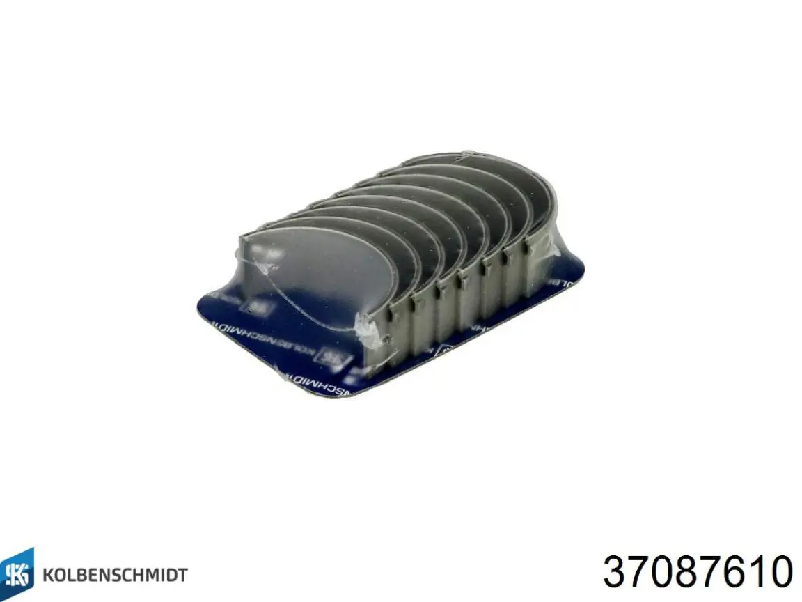 37087610 Kolbenschmidt Folhas inseridas de cambota de biela, kit, 1ª reparação ( + 0,25)