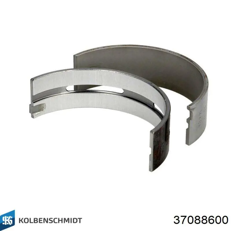 37088600 Kolbenschmidt Folhas inseridas principais de cambota, kit, padrão (STD)